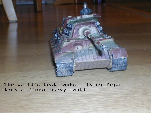 King Tiger tank or Tiger heavy tank